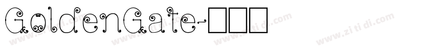 GoldenGate字体转换