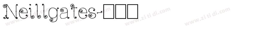 Neillgates字体转换