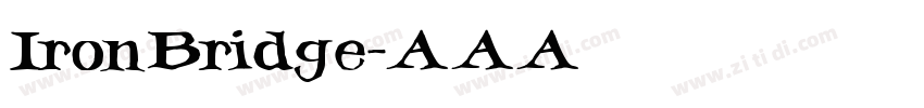 IronBridge字体转换