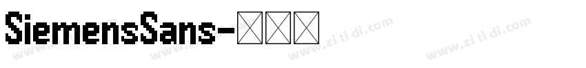 SiemensSans字体转换