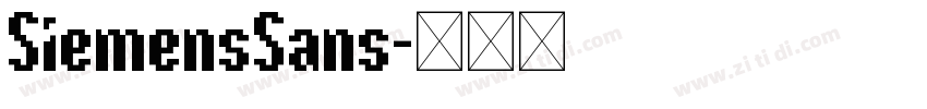 SiemensSans字体转换