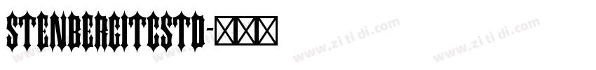 StenbergITCStd字体转换