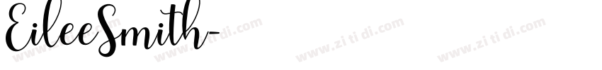 EileeSmith字体转换