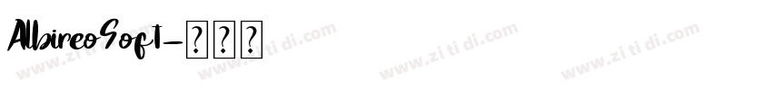 AlbireoSoft字体转换