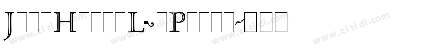JohnHandyLetPlain字体转换