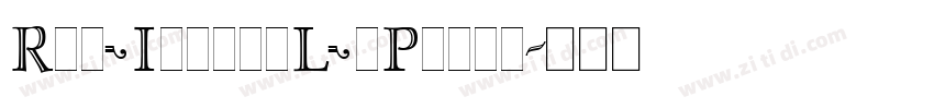 RageItalicLetPlain字体转换