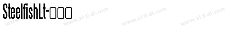 SteelfishLt字体转换