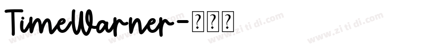 TimeWarner字体转换