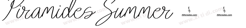 PiramidesSummer字体转换