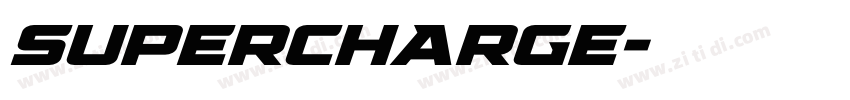 supercharge字体转换
