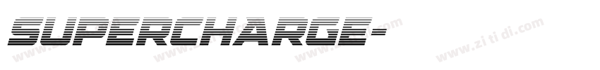 supercharge字体转换