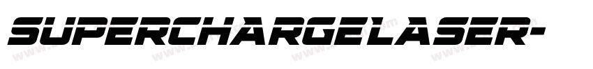 SuperchargeLaser字体转换