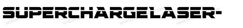 SuperchargeLaser字体转换