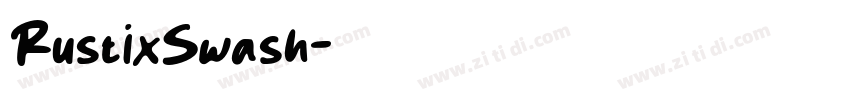 RustixSwash字体转换