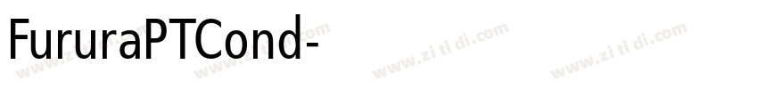 FururaPTCond字体转换