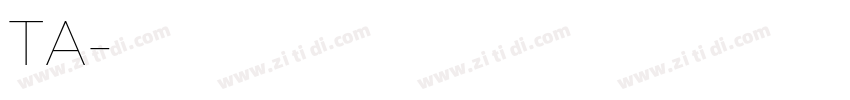 TA優美筆字体转换