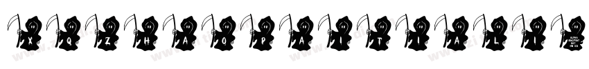 XQzhaopaitiALi字体转换