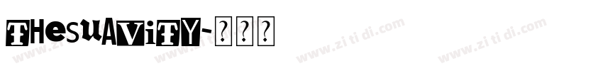 TheSuavity字体转换