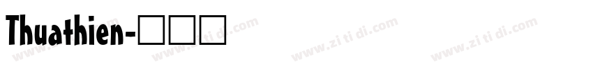 Thuathien字体转换