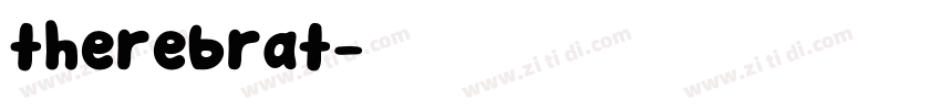 therebrat字体转换