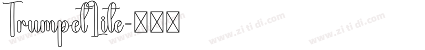 TrumpetLite字体转换