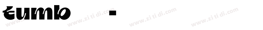 tumb字体下载字体转换