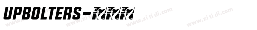 Upbolters字体转换