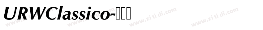 URWClassico字体转换