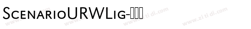 ScenarioURWLig字体转换
