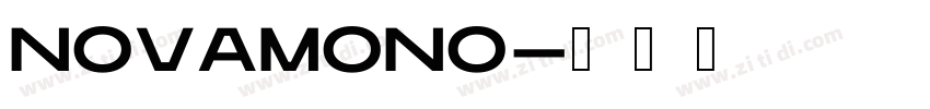 NOVAMONO字体转换
