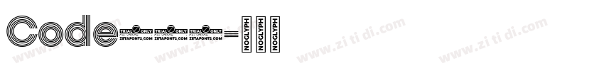 Code128字体转换