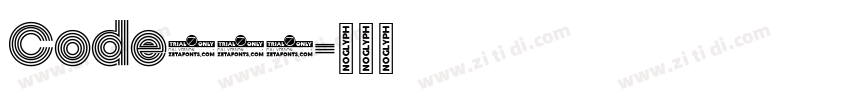 Code128字体转换