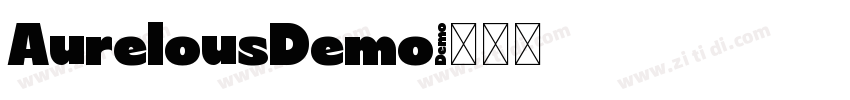 AurelousDemo字体转换