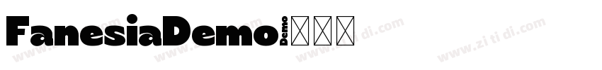 FanesiaDemo字体转换