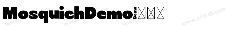 MosquichDemo字体转换