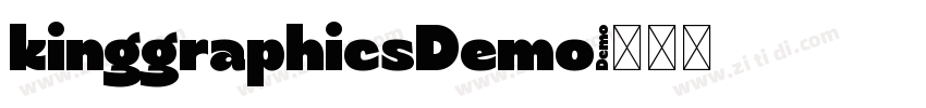 kinggraphicsDemo字体转换