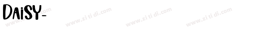 Daisy字体转换