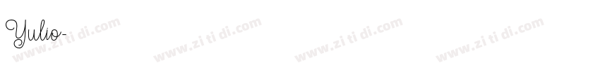 Yulio字体转换