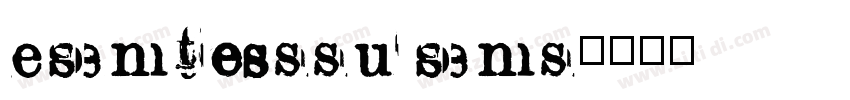 Confessions字体转换