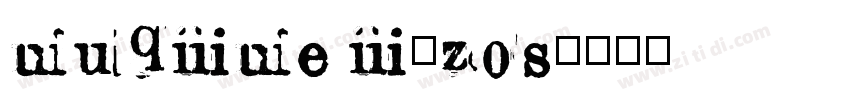 HYQiHei_70S字体转换 HYQiHei_70S字体转换