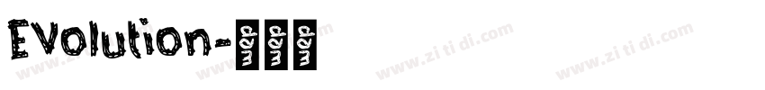 EVolution字体转换