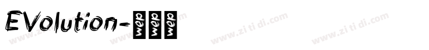 EVolution字体转换