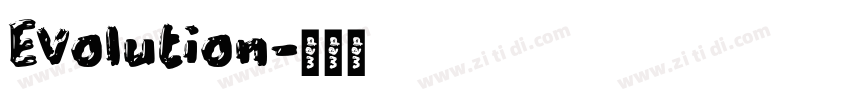 EVolution字体转换