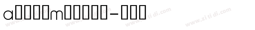 AptlyMedium字体转换