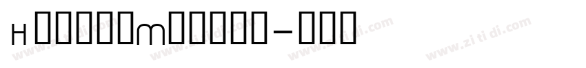 HoogliMedium字体转换