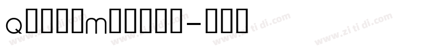 QothoMedium字体转换