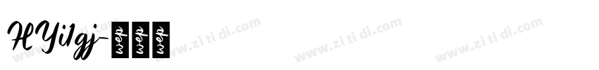 HYi1gj字体转换