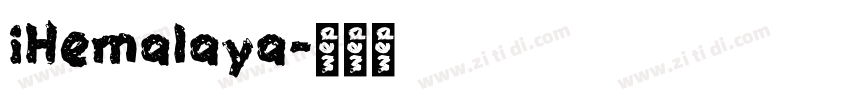 iHemalaya字体转换