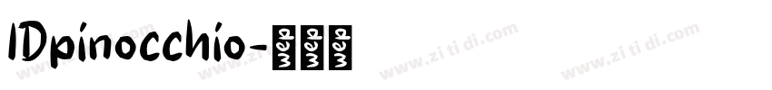 IDpinocchio字体转换