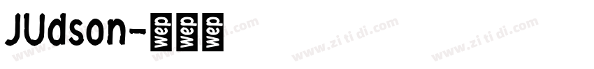 JUdson字体转换